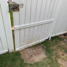 HOA Vinyl Fence Cleaning in Newnan, GA 2