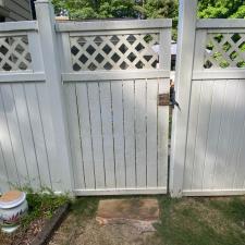 HOA Vinyl Fence Cleaning in Newnan, GA 3